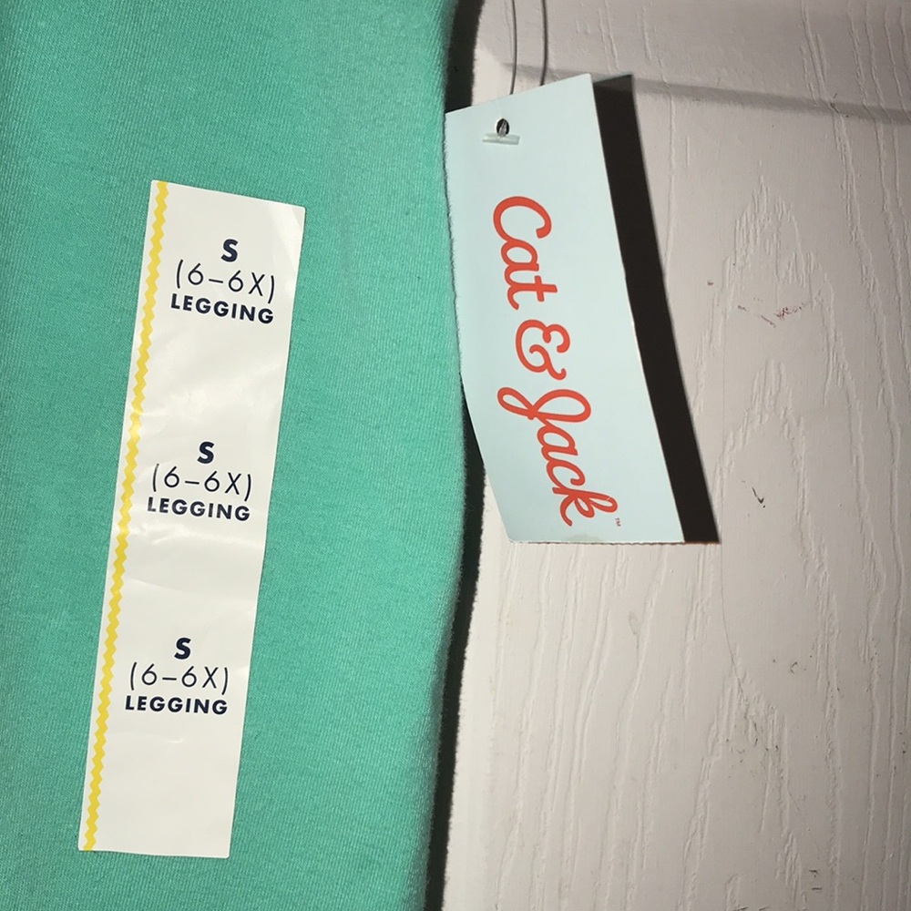 NWT Cat & Jack Girl’s Leggings - Picture 2 of 6